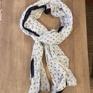 Banana Republic Nautical Anchor Scarf